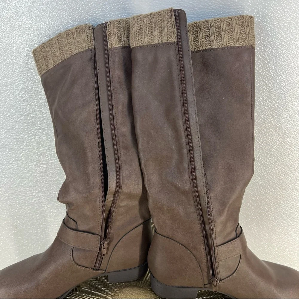 Me Too Carmella Riding Boots – Brown, Size 6M 👢‎